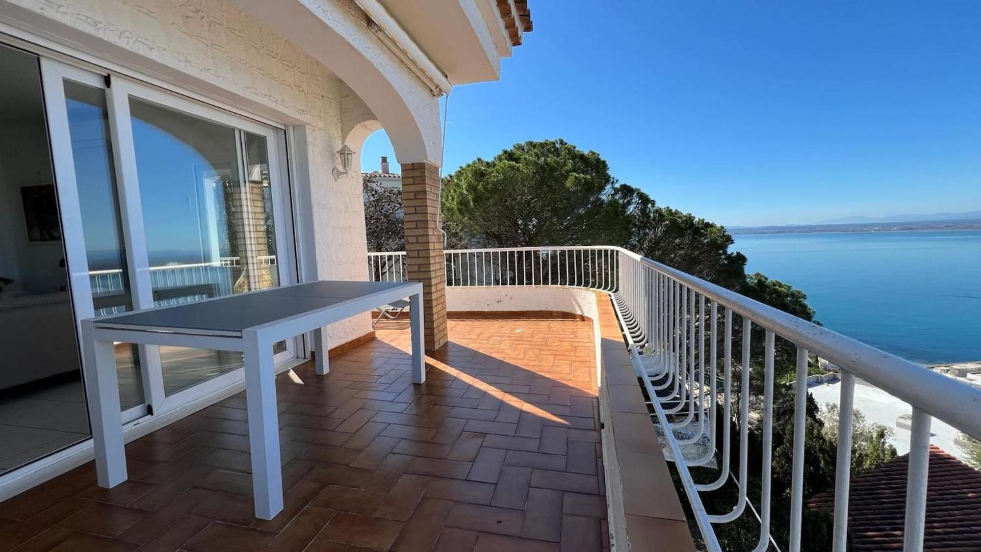 Ferienwohnung Precioso Piso Con Vistas Espectaculares Del Mar Av-50 Roses Exterior foto