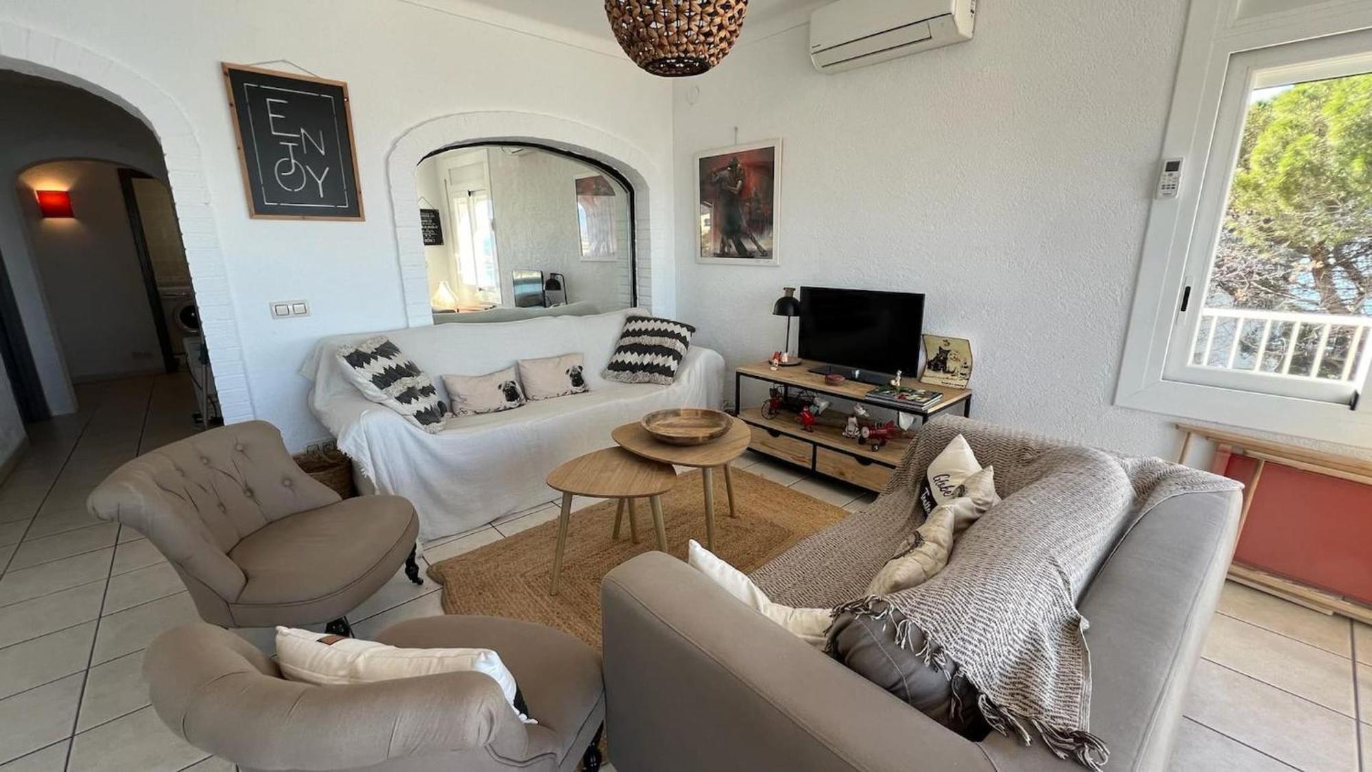 Ferienwohnung Precioso Piso Con Vistas Espectaculares Del Mar Av-50 Roses Exterior foto