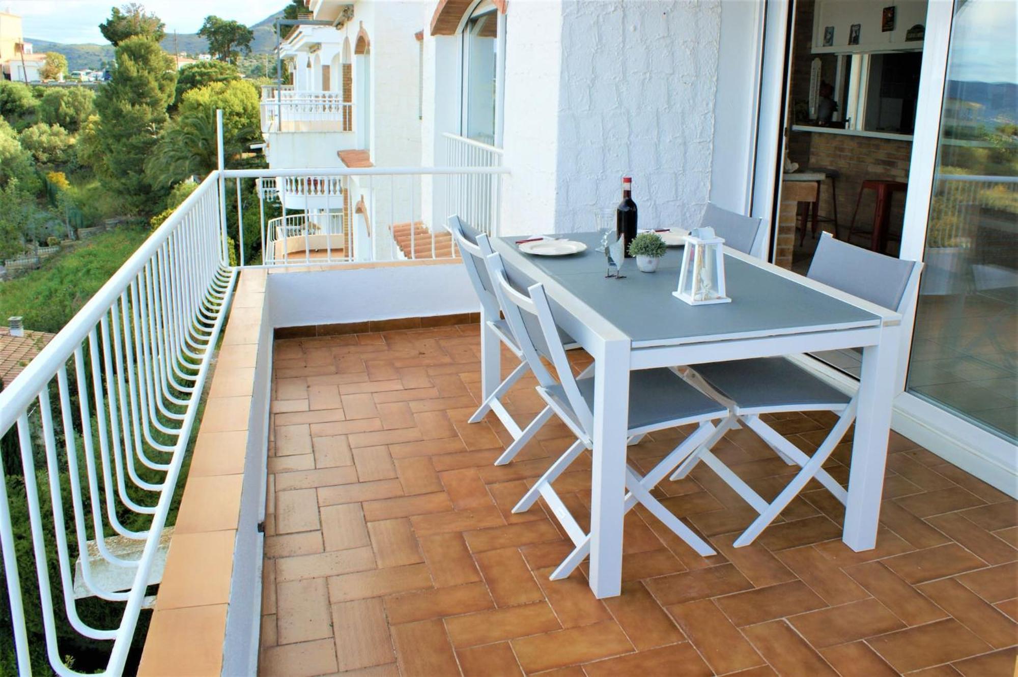 Ferienwohnung Precioso Piso Con Vistas Espectaculares Del Mar Av-50 Roses Exterior foto